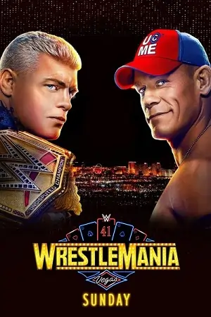 WWE WrestleMania – 41 (2025) Dual Audio [Hindi DD2.0 & English] MAIN EVENT 480p | 720p | 1080p